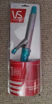 VS Sassoon 1 Inch Tourmaline Ceramic Styling Iron. Curling Iron