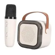 Portable Karaoke Machine for Kids Adults, Small Bluetooth Speaker with