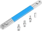 Offset Extension Wrench, Tight Reach Extension Wrench Set, Offset Impact Ready Socket Wrench Tool with Versatile Square Drive Adapters, Designed for Multi Purpose Use in Hard to Reach Places