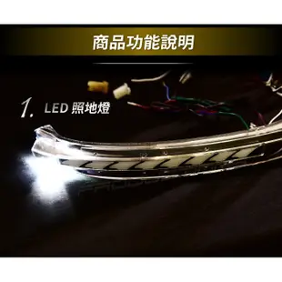 NISSAN X-TRAIL 專用 LED 導光 後視鏡燈 跑馬方向燈 原廠替換安裝