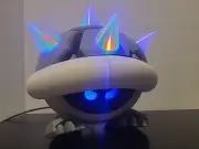 3D Printed Super Mario Spiked Koopa Shell LED Nintendo Model Figure Decoration