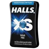 在飛比找PChomeThai泰國購物優惠-HALLS XS 無糖迷你薄荷糖-酷爽薄荷 12.6g [優