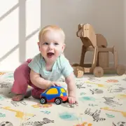 Foldable Baby Play Mat, 200X180 CM Extra Large Waterproof Foam Playmat for Babie