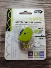 SewEasy Stitch piercer Scallop Attachment We R Memory Keepers, New