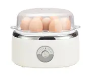 Healthy Choice Electric Egg Steamer, Fits 7 Eggs & Cooked Perfectly