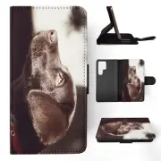 FLIP CASE FOR SAMSUNG GALAXY|CUTE DOG PUPPY CANINE LABRADOR #4