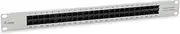 Equip Patch Panel 50 Ports x Cat3 19 Inch 1HE ISDN Light Grey