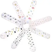 Yardwe 8Pcs Newborn Belly Bands for Cord Support Soft Cotton and Breathable for Diaper Changes and Keeping Warm