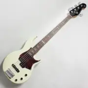 Electric Bass Guitar Yamaha BBP35 VW Vintage White 5 String Japan IKZ231E & Case