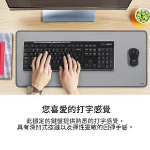 Logitech 羅技 K270 無線鍵盤 多媒體功能鍵 鍵盤 無線 省電設計 防濺灑 藍芽 全尺寸鍵盤 LOGI101