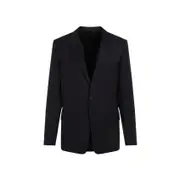 [Lanvin] Lanvin-Navy Blue Single Breasted Tailored Virgin Wool Jacket-Uomo 52 IT