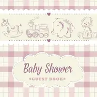 在飛比找博客來優惠-Baby Shower Guest Book: Sign i
