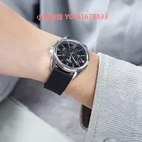 在飛比找Yahoo!奇摩拍賣優惠-手表帶硅膠男款磁吸扣手表鏈配件女代用天梭DW浪琴卡西歐美度天