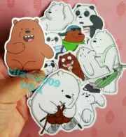WE BEAR BEARS STICKERS DECAL CARTOON NETWORK PARTY FAVORS SET OF 9 STICKERS #3