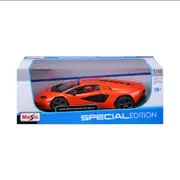 Maisto 1:18 2021 Lamborghini Countach LPI 800 4 Orange Diecast Model Car Toy 3y+