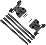 Skateboard Chair Legs | Longboard Stool Feet - Camping Table Feet Skateboard Feet Longboard Stool Brackets Metal Removable for Camping BBQ
