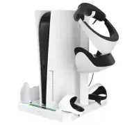 For PS5 Console Multifunctional Cooling Dock for PS5/PSVR2 Handle Storage Rack