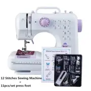 Fanghua Multifunction Mini Sewing Machine 505A 12 Stitches Replaceable + 11pc