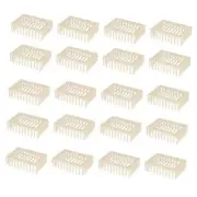 Queen Cage,20Pcs Plastic Shape Queen Rearing Box Bee Cage Beekeeper Tool