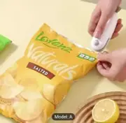Usb Rechar. Portable Sealing Tool Heat Mini Handheld Plastic Bag Cutter/Sealer