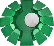 LOGANZ Golf Cup - All-Direction Putting Cup for Practicing | Green Synthetic Turf, 1 Hole