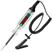 Test Light Automotive, 3-72V DC LED Digital Circuit Tester, Heavy Green,Red
