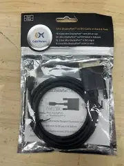 NEW - CABLE MATTERS MINI DISPLAYPORT TO DVI CABLE IN BLACK 6 FEET