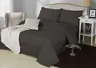 1000TC Cotton Rich Sheet Set Queen King Double King Single Single Multi-Colours