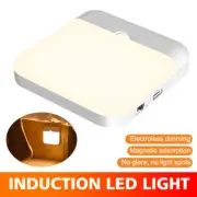 LED Motion Sensor Under Cabinet Closet Light USB Rechargeable Kitchen Light Lamp