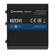 TELTONIKA RUT241 - Compact industrial 4G (LTE) router equipped with 2x Ethernet ports, WAN Failover