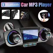 FM Transmitter Bluetooth MP3 Player Adapter Charger Handsfree Wireless Car Kit