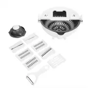 Household Multi Function Food Vegetable Cutter Chopper Grater With Drain AU