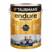 Taubmans Endure Matt White Interior Wall Paint - 10L
