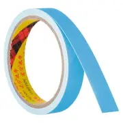 0.7 Inch x 16.5 Feet Glow in the Dark Tape, 1 Roll Tape, Cyan