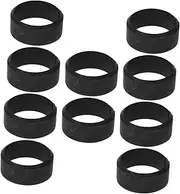 10pcs Wheel Hub Balance Weight Set for Trucks Buses Lug Nut Key Set Hub Center Ring Wheel Nuts Scope Ring Adapter