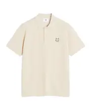Maison Kitsuné Bold Fox Head Patch Polo Shirt S,XL,L,XXL,M White
