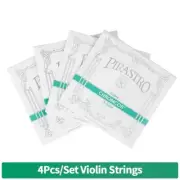 4pcs/set a E G D String Chrome Steel Pirastro Tonica Violin Strings for 4/4 Viol