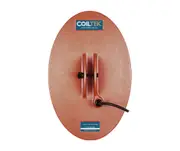 Coiltek 14" x 9" Gold Extreme SDC Elliptical Metal Detector Coil