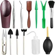 13PCS Mini Garden Hand Tools Succulent Kit Planting Tool Set Garden Toolset for Succulent Bonsai Planter Set Indoor Gardening