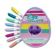 Eggmazing Egg Decorator Kit - Includes Spinner & 8 Non-Toxic Markers