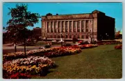 c1960s Columbus Ohio Main Federal Post Office Vintage Postcard