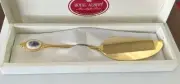 Royal Albert “Moonlight Rose” Pie Server Porcelain and Stainless-Steel Blade New