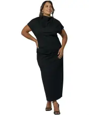 [Sunday in the City] Redemption Midi Dress in Black