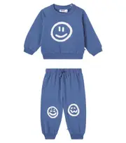 [Molo] Molo Disc and Simeon sweatshirt and sweatpants set M 12 blue