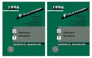 1996 Chevrolet Camaro Pontiac Firebird Shop Service Repair Manual Book Engine