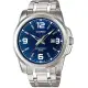 【CASIO】專業時尚紳士腕錶-藍面(MTP-1314D-2A)