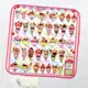 日本製 今治 毛巾 手帕 25x25cm 冰淇淋聖代 100%棉