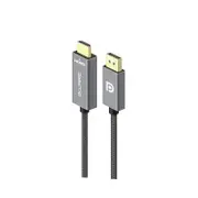 8Ware 2m DisplayPort DP to HDMI Male Adapter Converter Nylon Cable For PC/Laptop