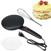 Automatic Crepe Maker - Nonstick Crepe Maker, Electric Cooking Pan, Electric Pancake Pan | Portable Crepe Maker 600W - 7.87" Constant Temperature Automatic Control Pan For