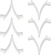 PoolSupplyTown Pool Butterfly V Clip for Pool Spa Brush, Leaf Rake, Leaf Skimmer, Vacuum Head (6 Pack)
